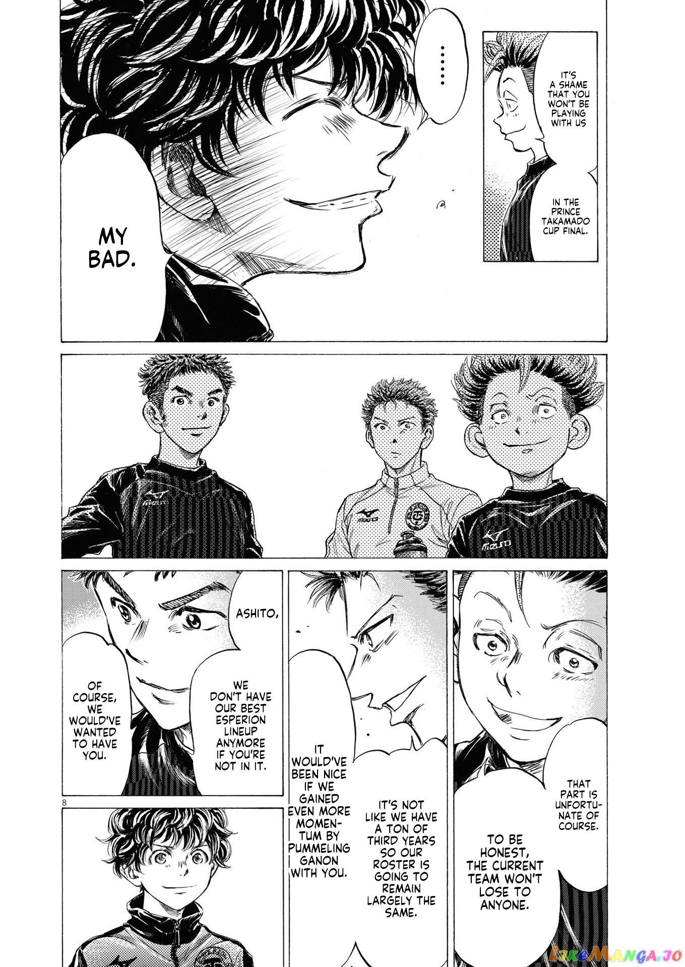 Ao Ashi, Chapter 283 image 09